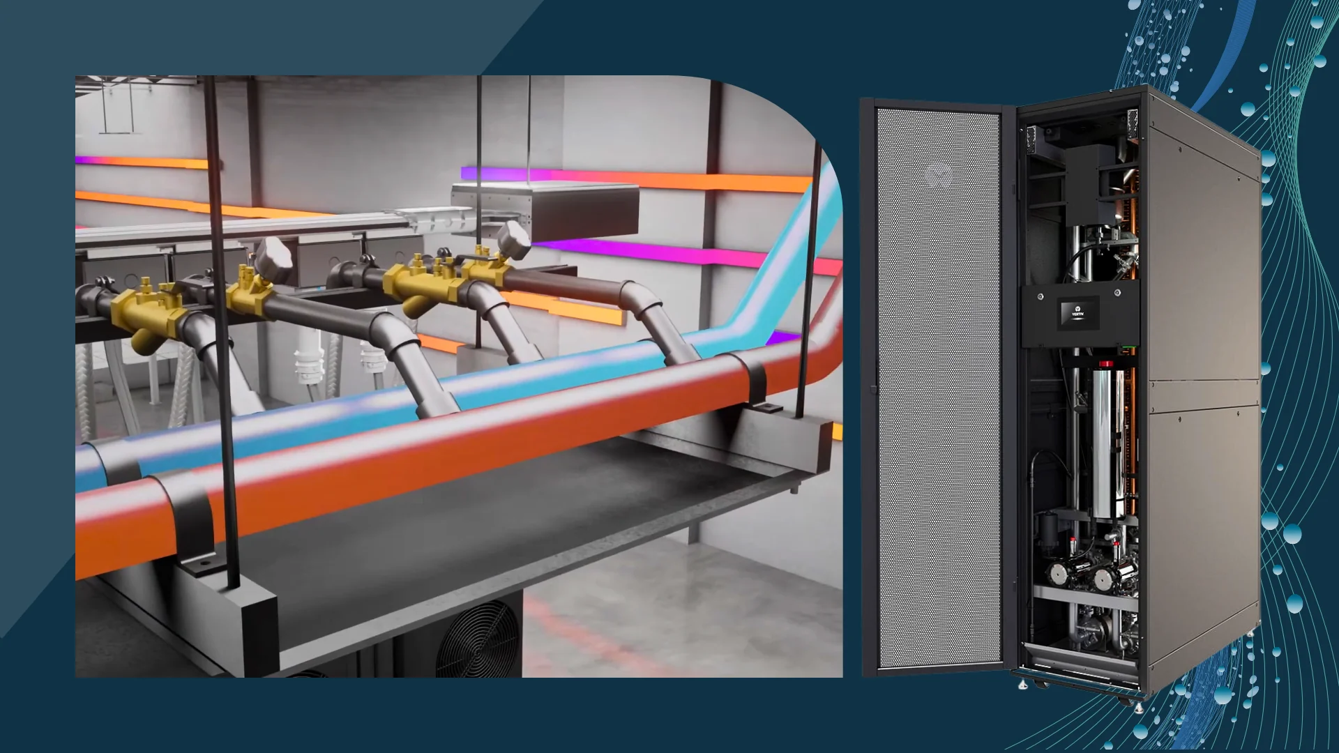 XDU070 hybrid liquid cooling veri merkezi çözümü